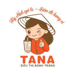 Logo Siêu thị Bánh tráng TANA