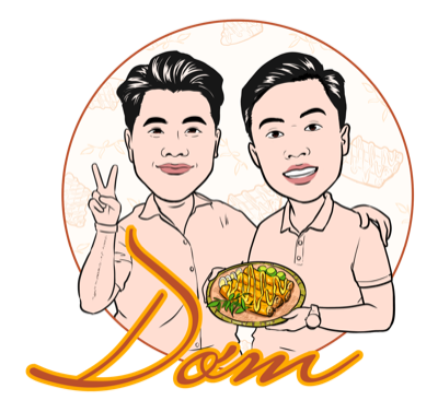 Logo Dơm – Vua Bánh Tráng