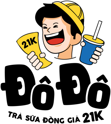 Logo Trà Sữa Đô Đô